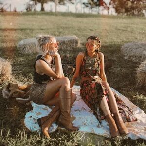 Spell and the Gypsy Xanthe Sequin Skirt Size XXS